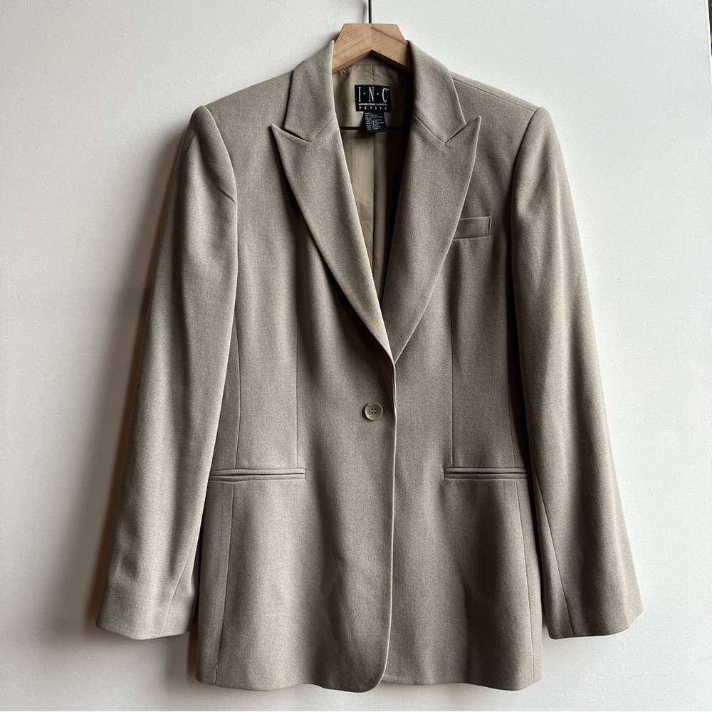 Vintage Neutral Blazer